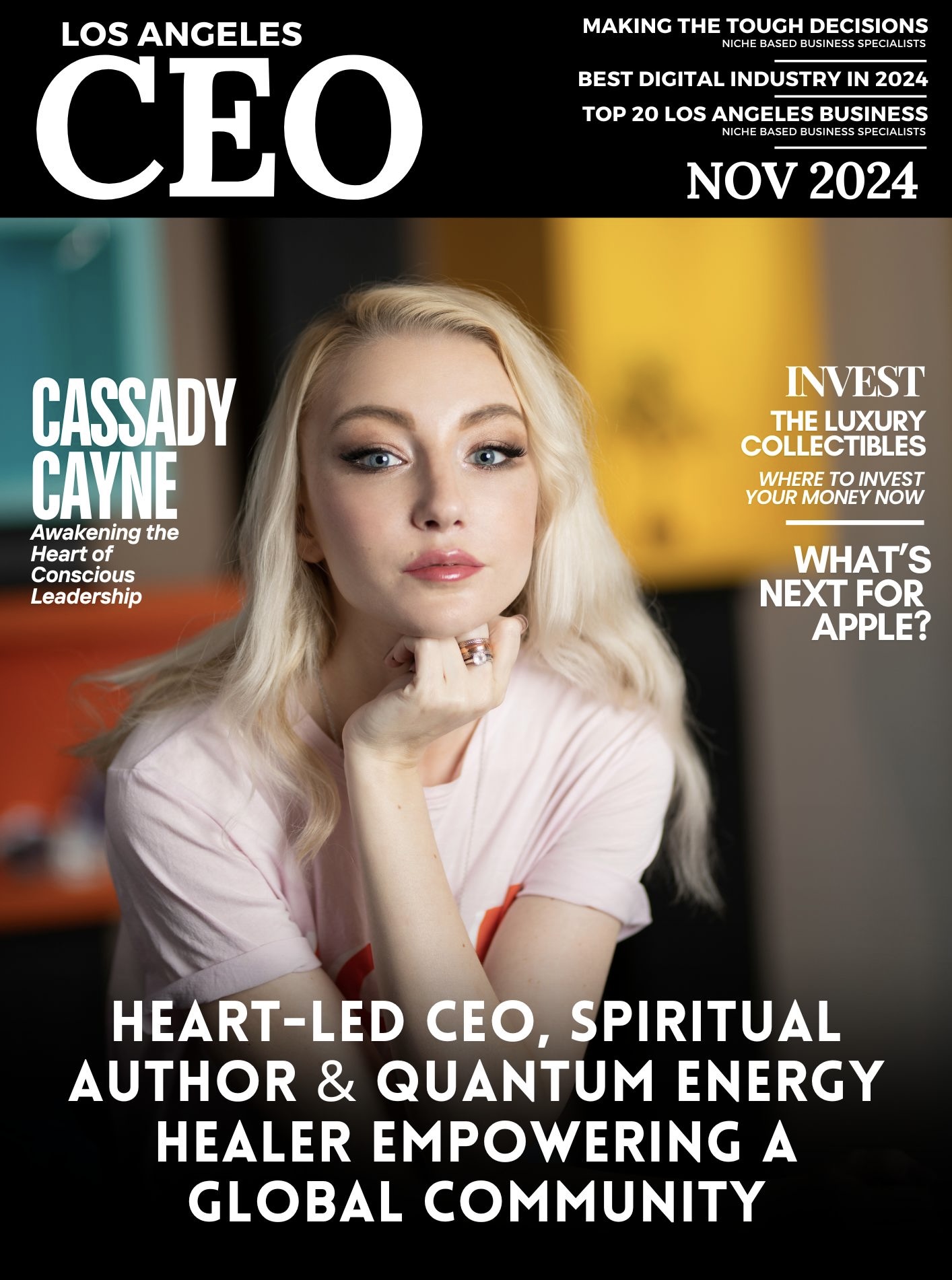 Cassady Cayne: Awakening the Heart of Conscious Leadership - CEO Los ...